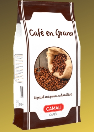 Café natural especial máquinas vending Camali