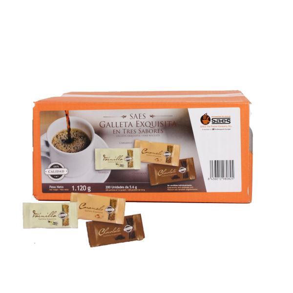 Surtido de Galletas 3 sabores Caja 200 uds