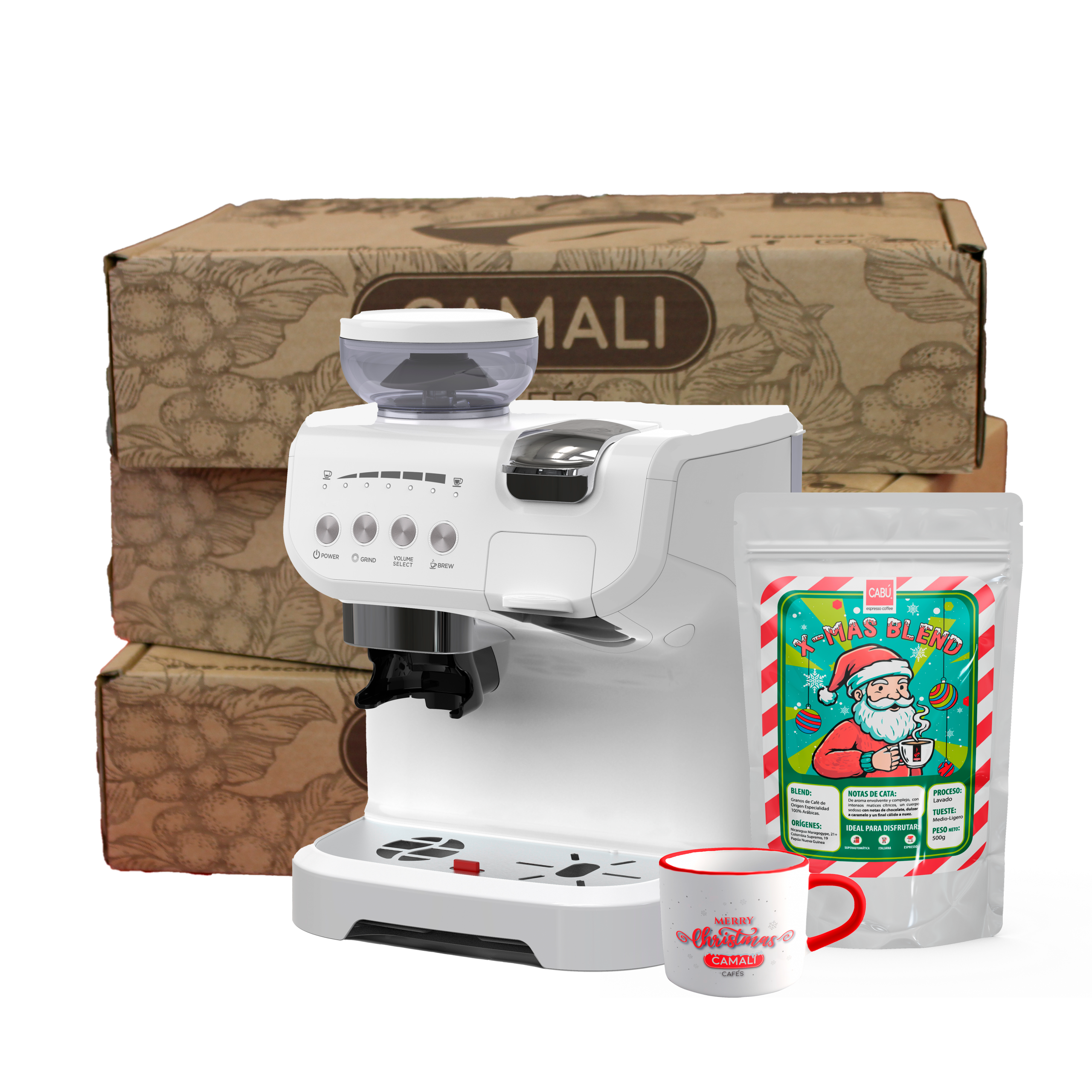 Pack Coffee Box Navidad Barista – Premium Coffee Experience